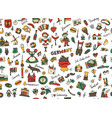 germany design elements seamless pattern vector image