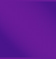 purple halftone dots colorful geometric gradient vector image