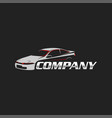 luxury car logo automotive logo vector image vector image