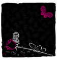 emo background vector image vector image