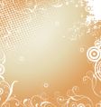floral graphic background vector image vector image