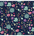 floral seamless background vector image vector image