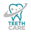 teethcare dentist service dentistry medicine tooth vector image vector image