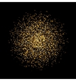 golden glitter background vector image vector image