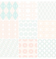 pattern set vector image
