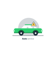 auto car repair services diagnostic concept vector image