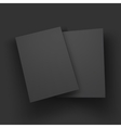 magazine booklet postcard business card vector image