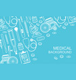 medical background vector image