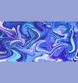 modern colorful flow marble background vector image