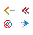 arrow symbol vector image