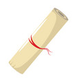 scrolls design icon vector image
