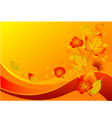 autumn leaves vector image vector image