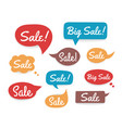 speech bubbles vector image