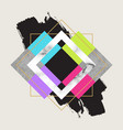 trendy geometric background modern scandinavian vector image