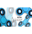 fidget spinner banner template 3d realistic vector image