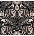 paisley seamless pattern floral background vector image