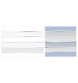 double set of ripped and torn paper stripes vector image