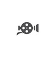 movie logo template vector image