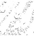 water drop overlay vector image vector image