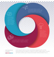 infographics template vector image vector image