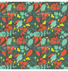 Seamless background with trees Royalty Free Vector Image