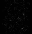 festive background with gold glitter vector image vector image