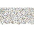 big people crowd on white background vector image