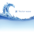 cool water wave vector image