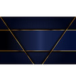 dark navy blue with overlap layer background vector image