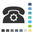phone settings icon vector image