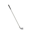 golf brassie realistic composition vector image vector image