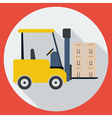 lift-truck vector image
