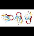 abstract icons vector image vector image