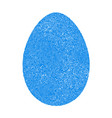 grunge color egg vector image vector image