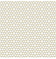seamless arabic geometric ornament in brown color vector image