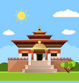 temple of heaven icon isolated on white background vector image vector image