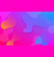 abstract fluid color pattern background vector image vector image