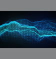 abstract technology background background 3d grid vector image