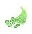 river of money vector image