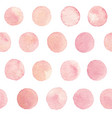 hand drawn watercolor vintage texture circles vector image vector image