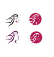 style haircut icon vector image vector image