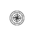 compass concept logo design template vector image