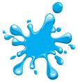 watersplash vector image