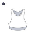 clothes thin line style vector image vector image