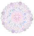flower mandala vintage decorative element vector image