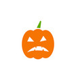 jack lantern graphic design template isolated vector image vector image