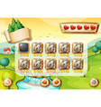 computer game vector image vector image
