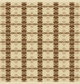 ethnic pattern geometric pattern background vector image vector image