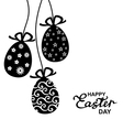 easter lace vector image