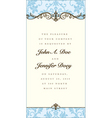elegant menu vector image vector image